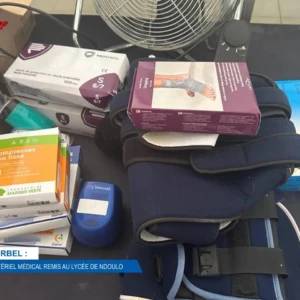 Diourbel : du matériel médical remis au lycée de Ndoulo