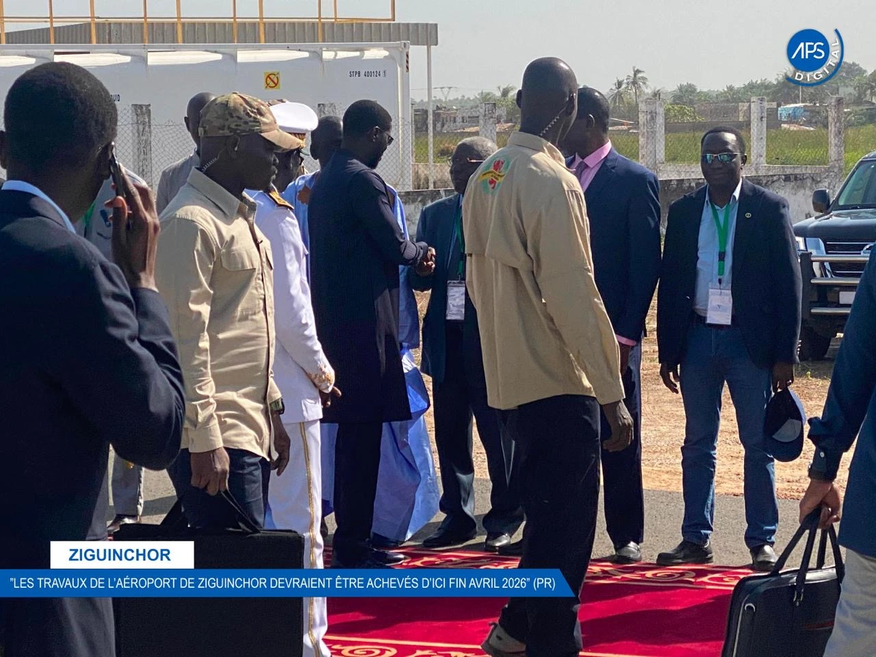 Ziguinchor : " Les travaux de l'aéroport de Ziguinchor devraient être achevés d'ici fin avril 2026" 