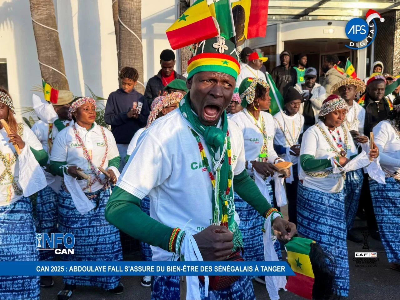CAN 2025 : Abdoulaye Fall s'assure du bien-être des sénégalais à Tanger 