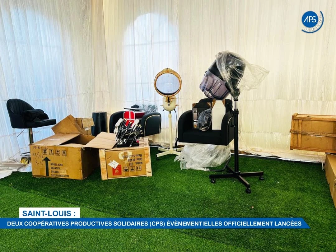 Saint-Louis : Deux Coopératives Productives Solidaires (CPS) évènementielles officiellement lancées