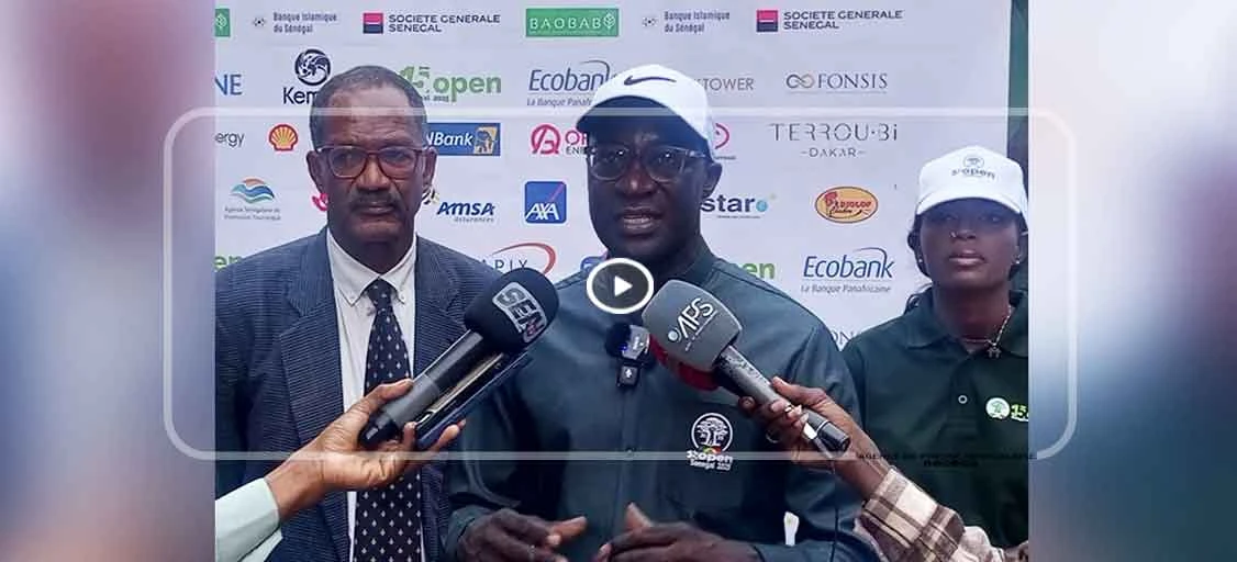 Saly donne le coup d’envoi de la 15ᵉ édition de l’Open International de golf