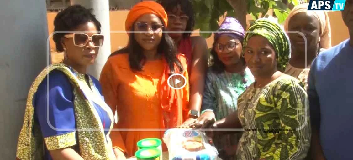 Kaolack : la députée Rokhy Ndiaye vole au secours des enfants de la pouponnière Lamine Coulibaly