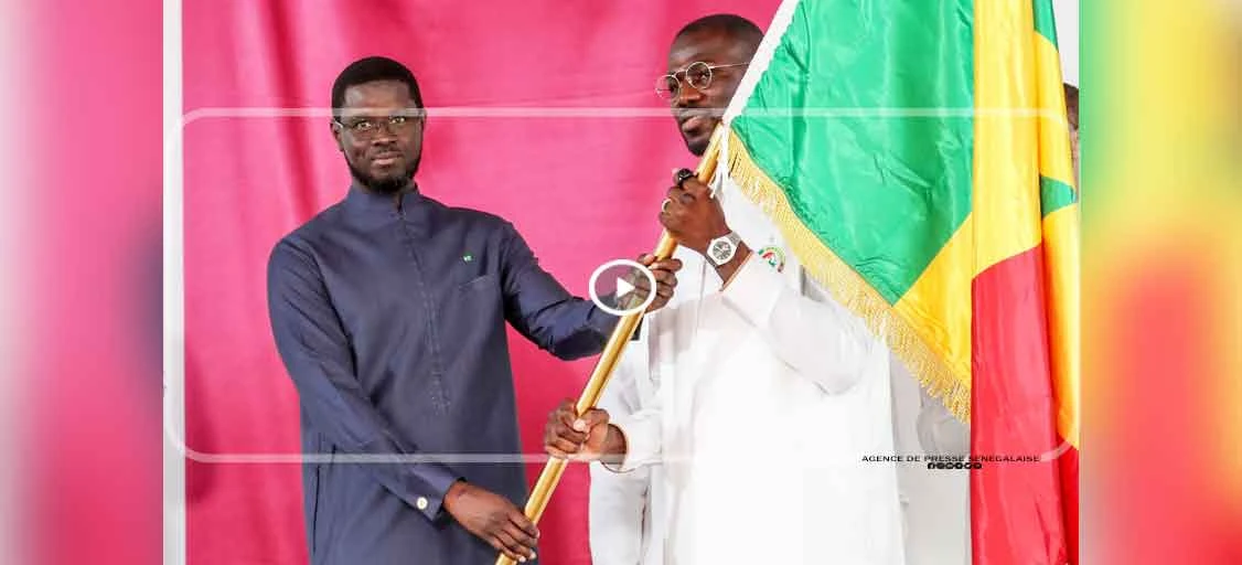 CAN 2025 : les Lions reçoivent le drapeau et affichent leurs ambitions