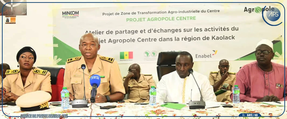 Kaolack : lancement du projet agro-industriel de l'agropole centre