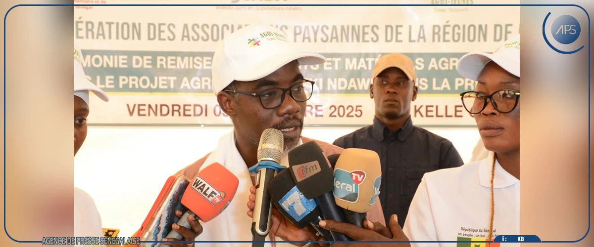 Un lots d’équipements et d’intrants agricoles remis à des jeunes de la région de Louga