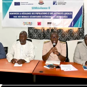 Tambacounda : conseillers municipaux et délégués de quartiers sensibilisés sur la sécurité collaborative et routière