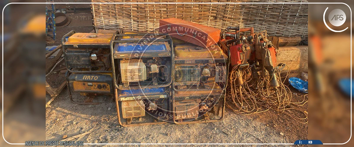 Saraya : démantèlement d’un site d’orpaillage clandestin à Gamba-Gamba, 16 individus interpellés (sécurité)