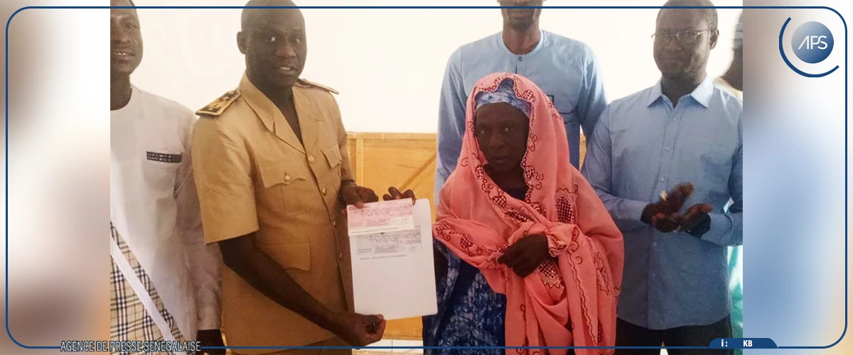 Aménagements hydroagricoles : des chèques remis à des producteurs de Podor