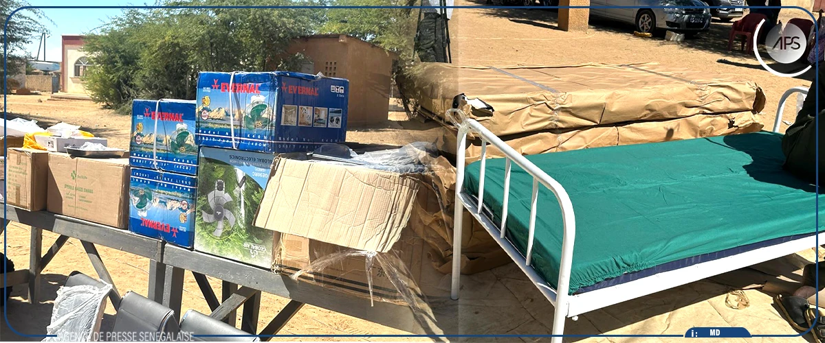 Du matériel médical d'une valeur de six millions CFA au poste de santé de Gaya