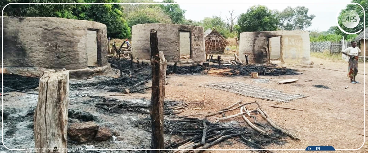 Un incendie ravage une dizaine de cases dans un village du département de Saraya