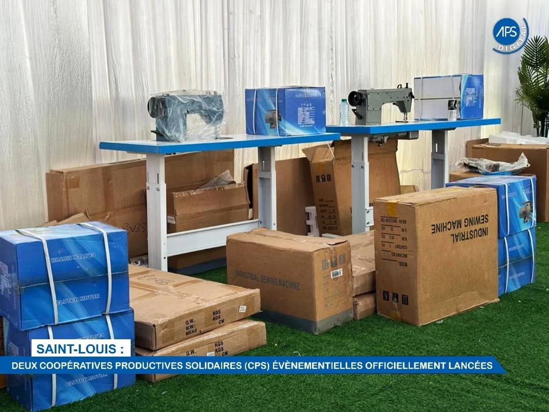 Saint-Louis : Deux Coopératives Productives Solidaires (CPS) évènementielles officiellement lancées