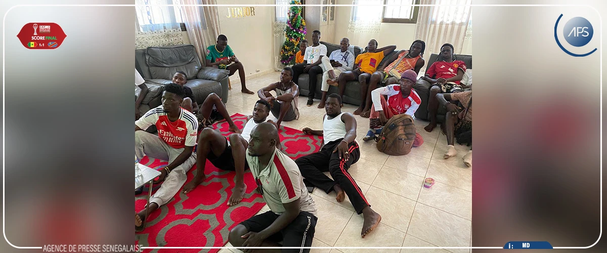 A Lyndiane : chez Krépin Diatta, le match des Lions vécu dans une ferveur populaire