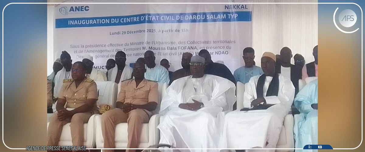 Mbacké : Darou Salam Typ étrenne son nouveau centre d'état civil