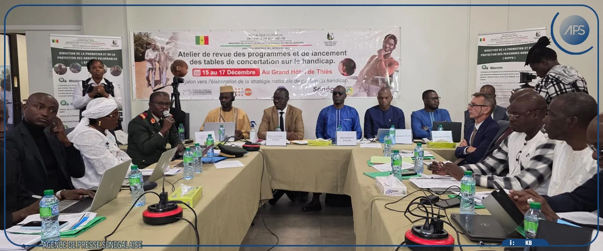 Thiès : lancement des concertations pour l’élaboration de la nouvelle Stratégie nationale de gestion du handicap