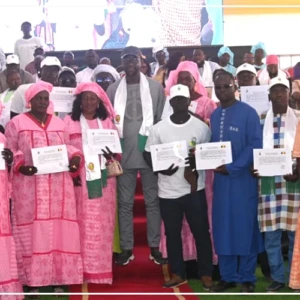 Koumpentoum :  quelque vingt CPS reçoivent du financement et du matériel d'un montant global de 500 millions de francs CFA