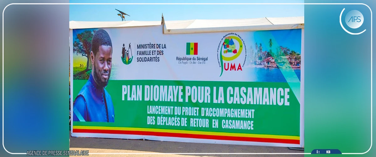 Casamance : 328 ménages déplacés de retour accompagnés par le PUMA