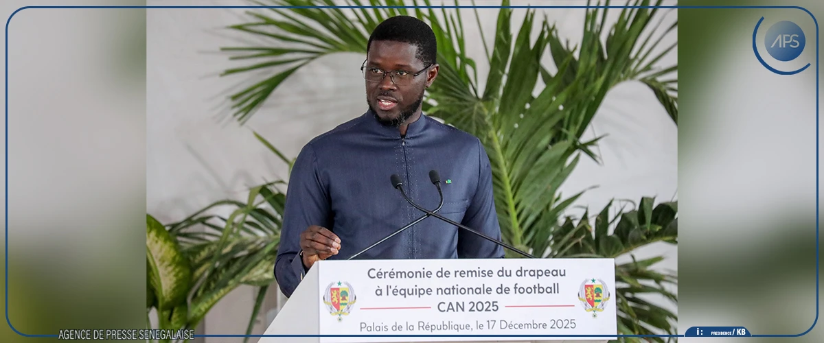 CAN 2025 : Bassirou Diomaye Faye exhorte les Lions à conquérir un deuxième titre continental