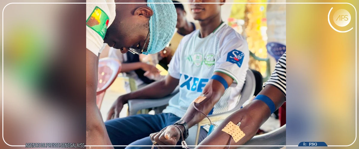 Kaffrine : trente poches de sang collectées par une association citoyenne