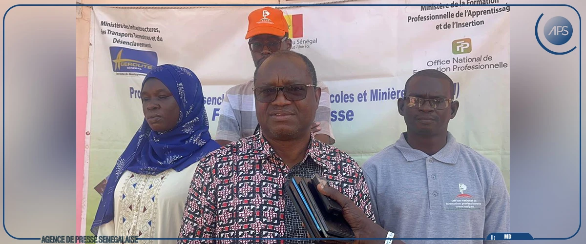 Agriculture et BTP : un programme de formation au profit de 500 jeunes lancé à Dagana