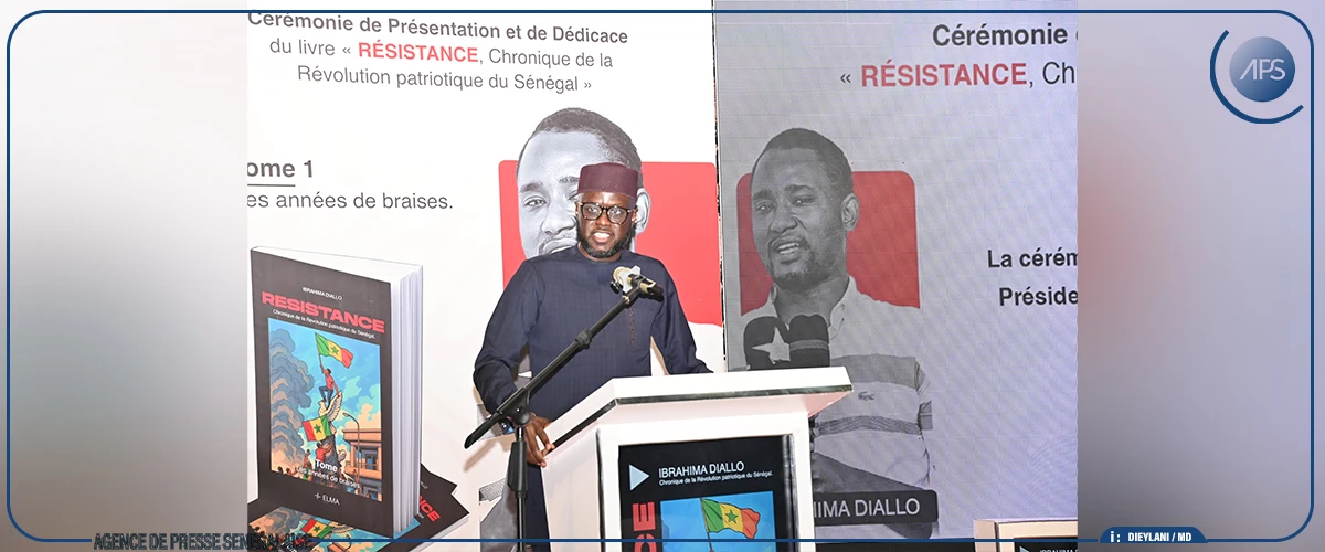 Ibrahima Diallo publie ‘’Résistance’’, premier tome d’une trilogie consacrée à la marche de Pastef-Les patriotes vers le pouvoir  