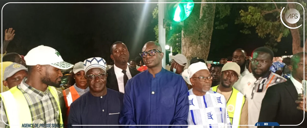 Thiès : mise en service de feux de signalisation dans cinq carrefours