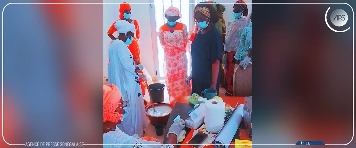 Boulel : une vingtaine de femmes formées à la saponification