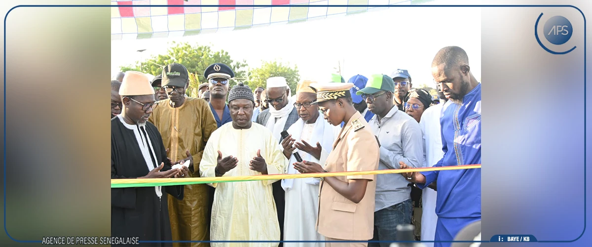 Guinguinéo : inauguration d'une place publique entièrement aménagée et embellie