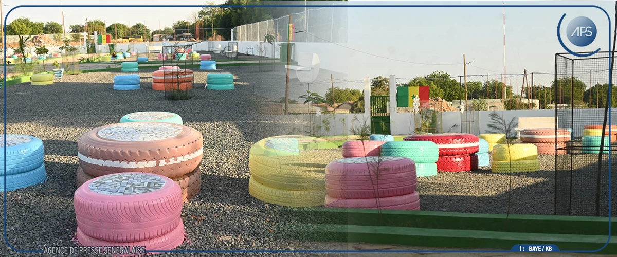 Guinguinéo : inauguration d'une place publique entièrement aménagée et embellie