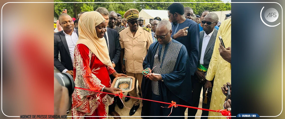 Mabouba Diagne inaugure une serre de phytopathologie et d’amélioration des cultures à Bambey