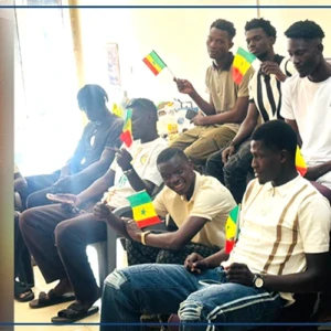 A Saint-Louis, une belle ambiance chez Ismaïla Sarr pour l’entrée en lice des Lions