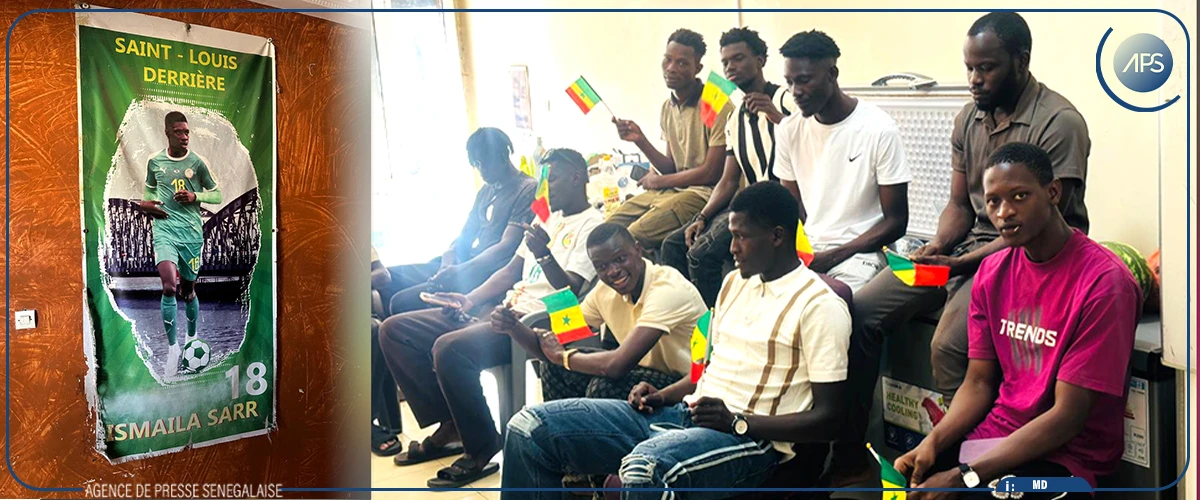 A Saint-Louis, une belle ambiance chez Ismaïla Sarr pour l’entrée en lice des Lions