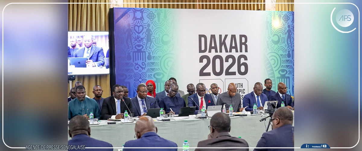 Le chef de l'Etat a présidé le Conseil présidentiel de suivi des JOJ Dakar 2026