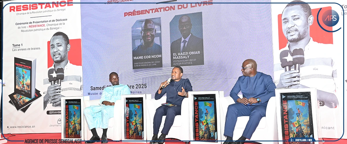 Ibrahima Diallo publie ‘’Résistance’’, premier tome d’une trilogie consacrée à la marche de Pastef-Les patriotes vers le pouvoir  