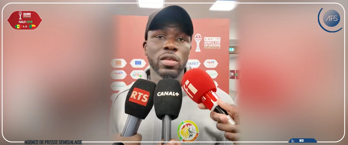 Kalidou Koulibaly confiant pour la suite de la compétition malgré son expulsion