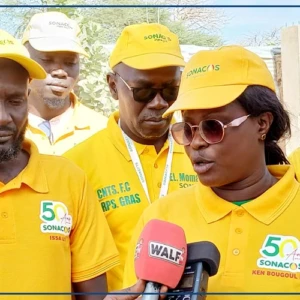 Campagne arachidière: le collectif des délégués de la SONACOS sensibilise sur la qualité des graines d'arachide