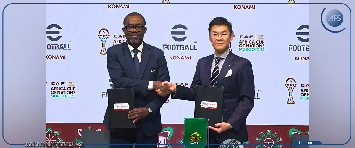 L’entreprise japonaise ”Konami” devient le sponsor gaming officiel des CAN 2025 et 2027