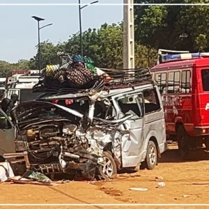 Kaffrine : deux personnes meurent dans un accident de la route