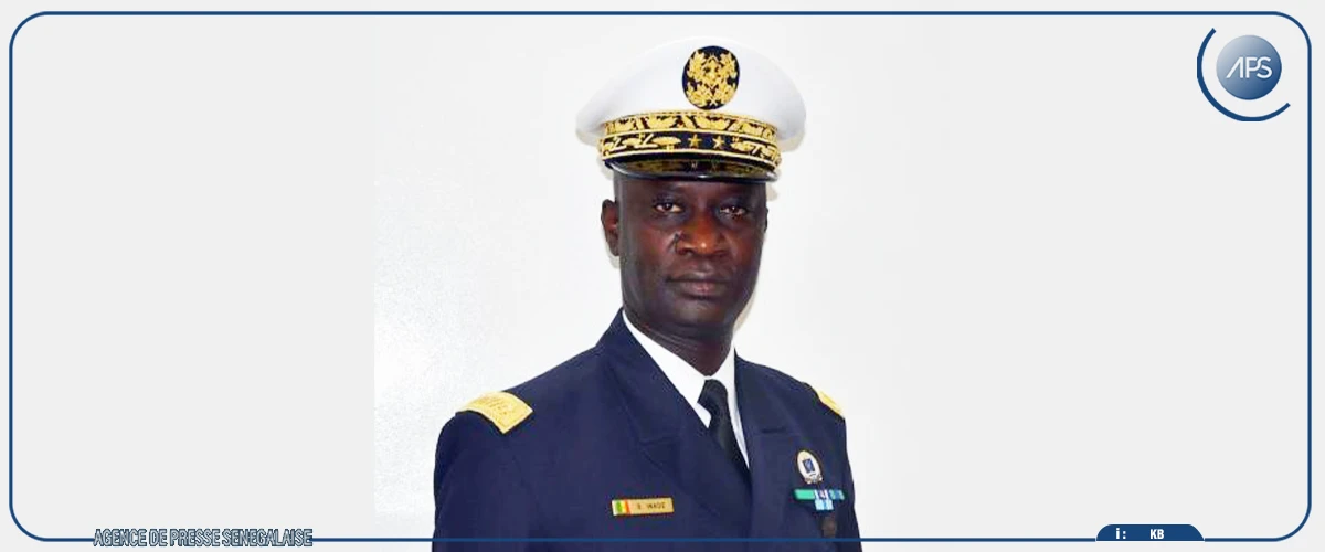 Le vice-amiral Oumar Wade, nouveau CEMGA