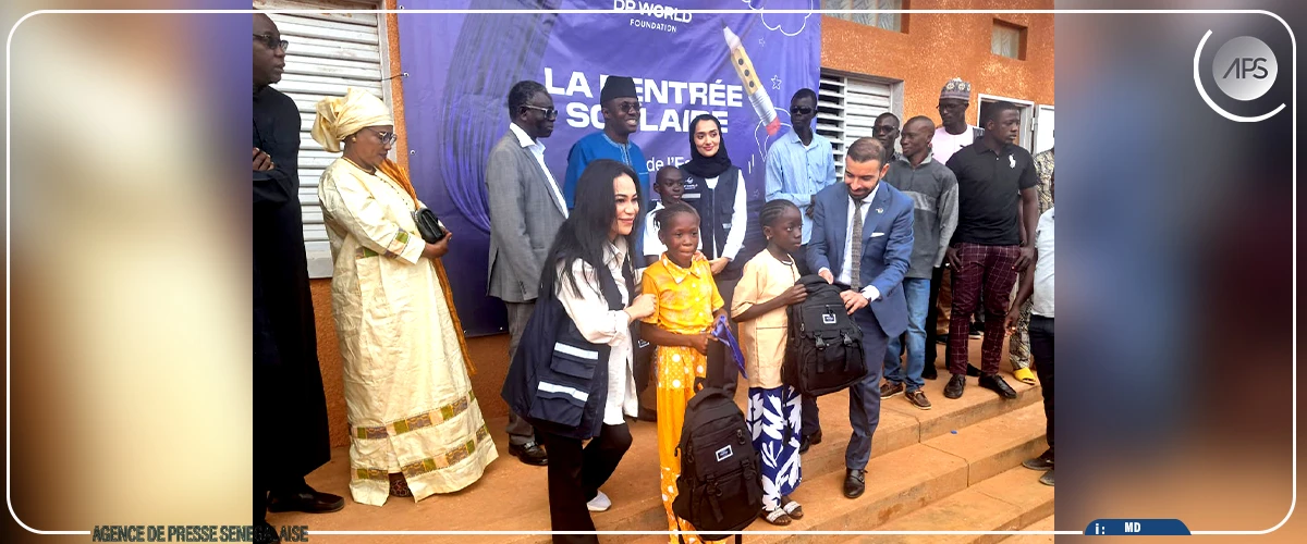 Dubaï Port World dégage plus de 153 millions FCFA pour la rénovation de trois écoles à Rufisque et à Mbour