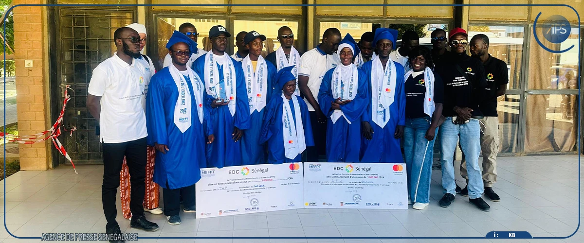 Saint-Louis : les lauréats de la première journée d’excellence de la Formation professionnelle et technique primés