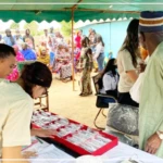 Ndiaganiao :  plus de 400 paires de lunettes offertes à des personnes souffrant de handicap visuel