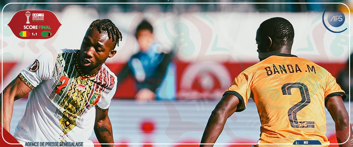 CAN 2025 : le Mali et la Zambie font match nul (1-1)