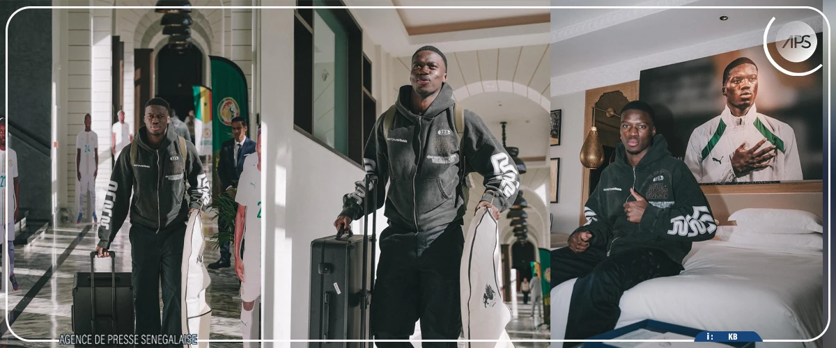 CAN : Mamadou Sarr rejoint la sélection nationale à Tanger