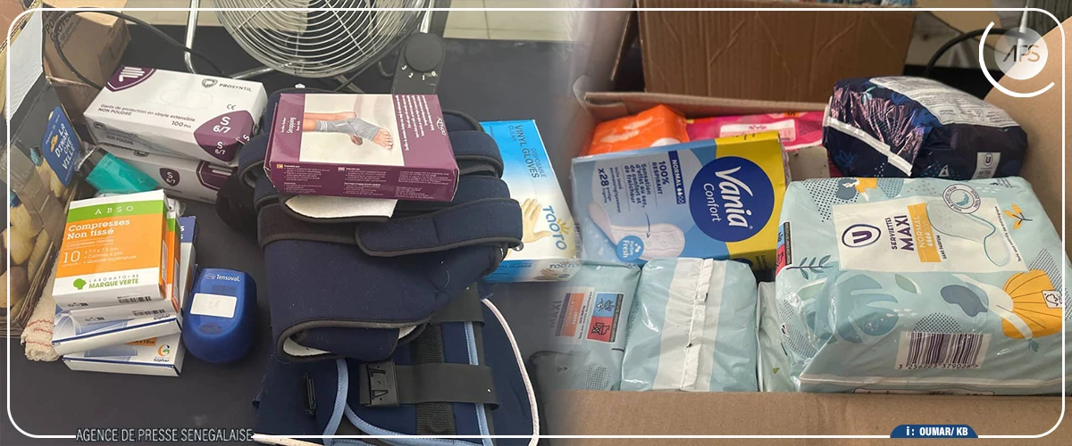 Du matériel au lycée de Ndoulo pour la prise en charge des urgences médicales