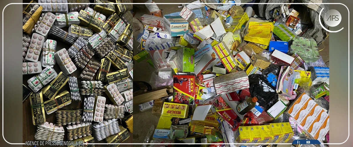 Kédougou : une personne arrêtée en possession d’une quantité importante de médicaments frauduleux