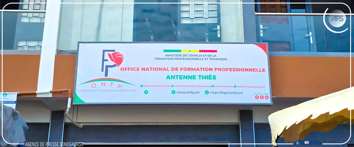 L'Office national de formation professionnelle doté d'une antenne régionale à Thiès