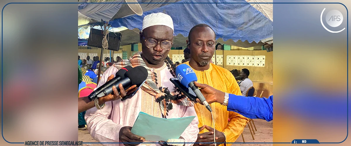 Bignona : pose de la première pierre de la grande mosquée de Coulaye