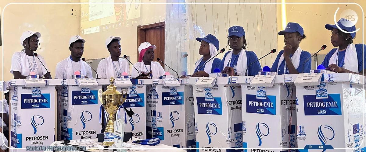 Saint-Louis : le lycée de Fanaye, vainqueur d'un concours de génie en herbe sur le pétrole et gaz