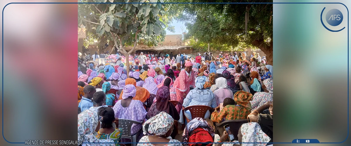 Kanel : un groupe motopompe remis à des femmes de Horndoldé 