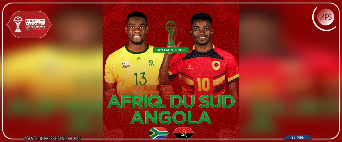 CAN 2025 : le groupe B s’ouvre avec les affiches Afrique du Sud-Angola et Égypte-Zimbabwe